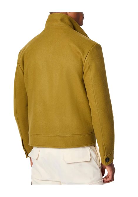Giacca L.B.M 1911 uomo 936957516 Verde mischia di lana poliammide e cashmere taglio classico regolatori su fianchi e fondo manica tasche applicate con pattina L.B.M. 1911 | Giacche | 9369575165